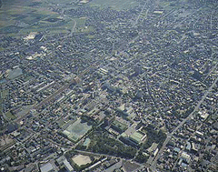 安城市の航空写真