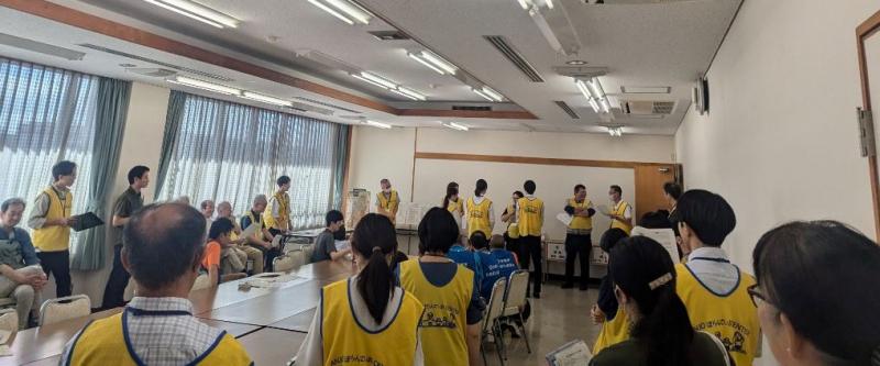 演習の様子