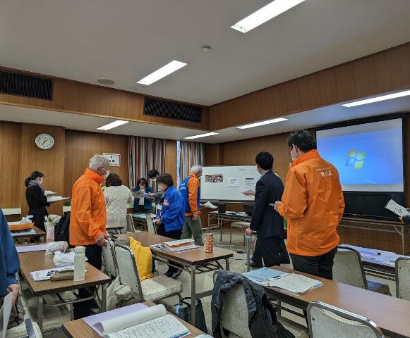 演習の様子（活動紹介）