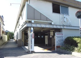 安城駅自転車駐車場写真