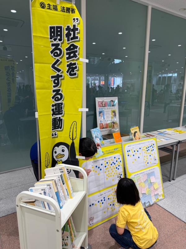 啓発の様子