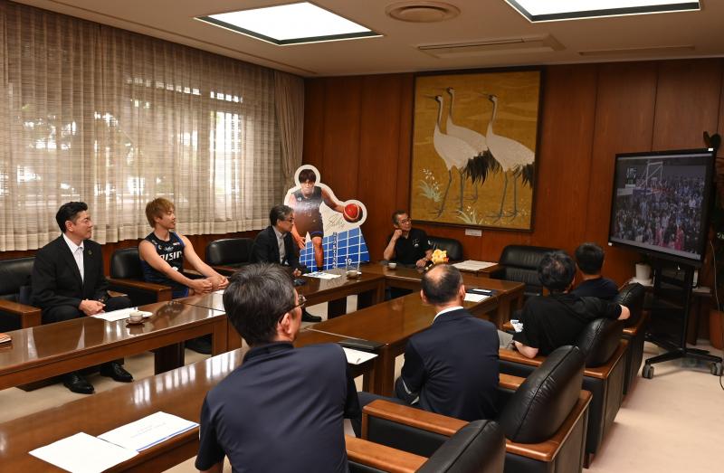 表敬訪問④