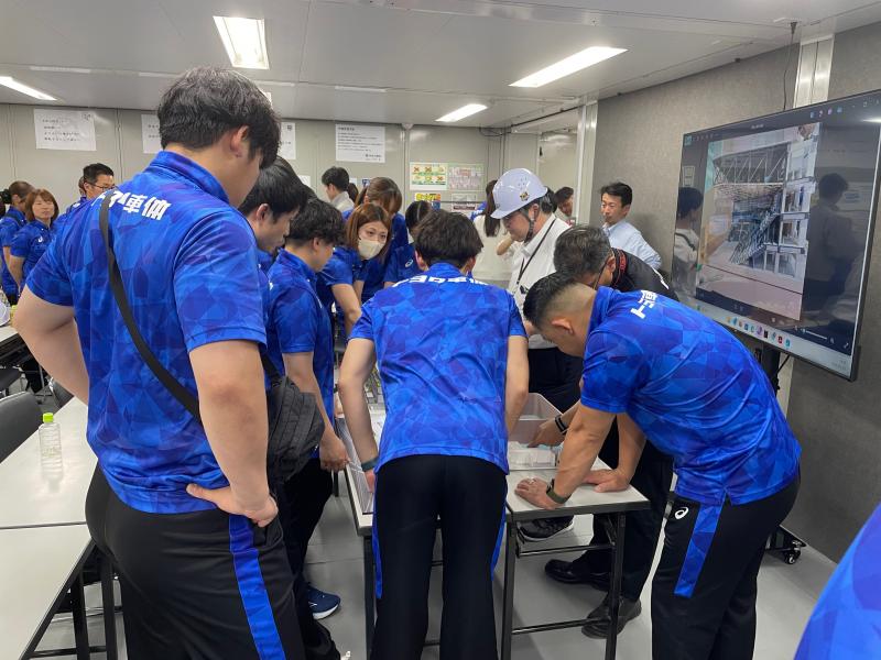 現場見学②