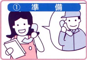 1.準備（金融機関を決めて、指定工事店に融資あっせんの手続きも依頼する）