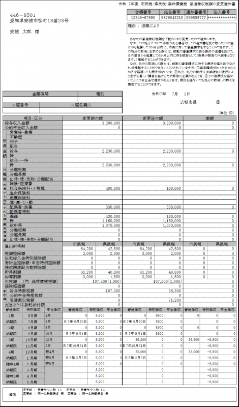 R7変更納通