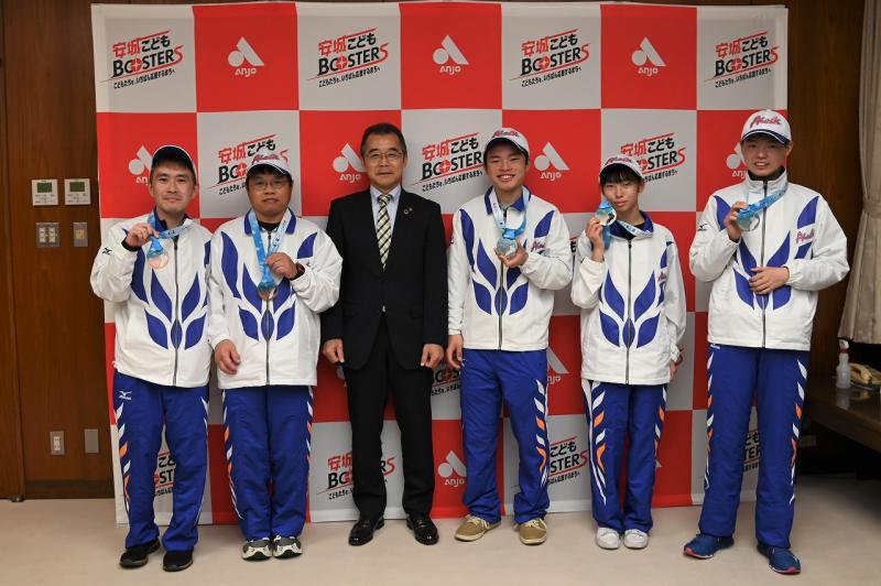 障害者スポーツ大会出場者