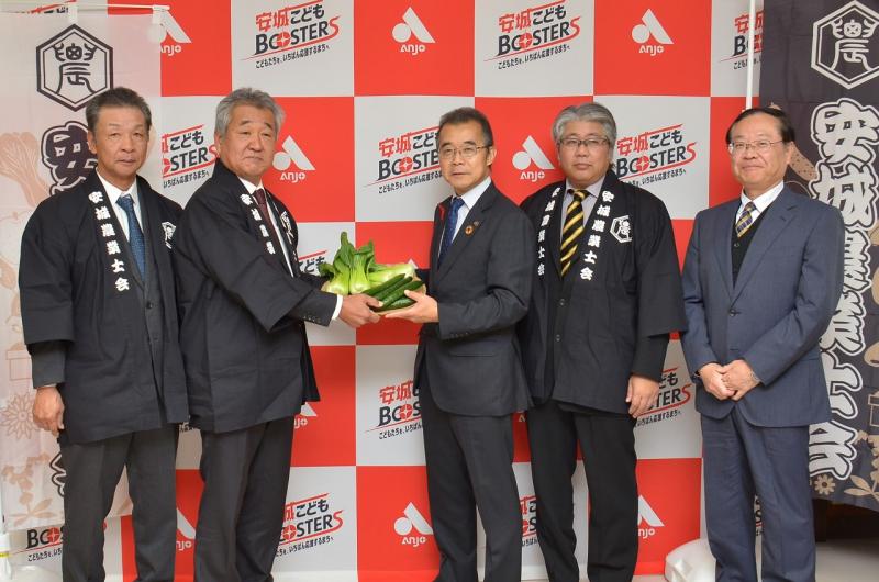 農業士会収穫感謝活動