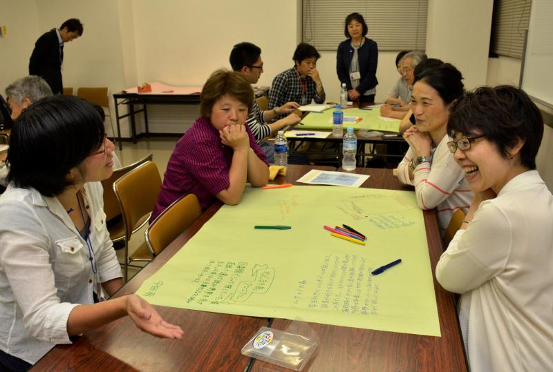 150515安城駅前読書交流会