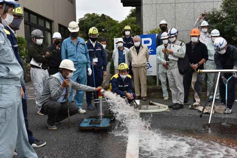 応急給水訓練