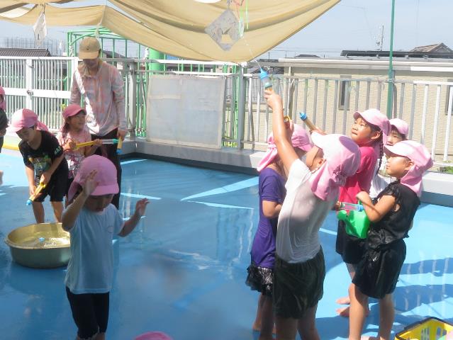 水遊び高こ
