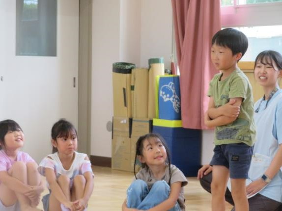 高こ小学生交流答える1年生