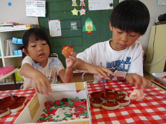 みつこチョコバナナ色塗り