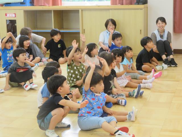 高こにこにこランド年少児