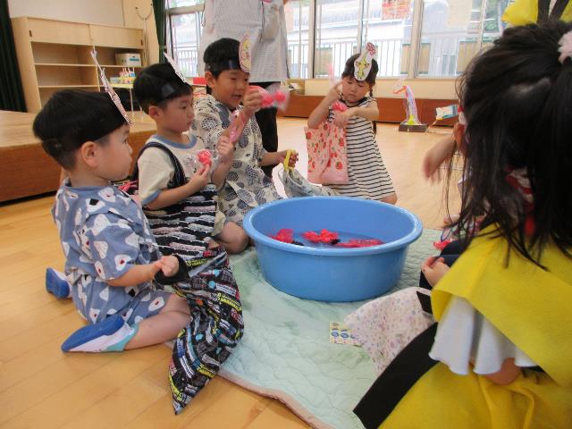 えのこ金魚すくい
