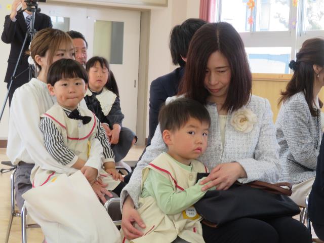 高棚入園式ほし組