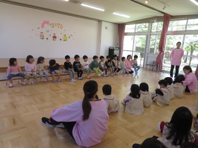 高棚新入園児歓迎会年少組