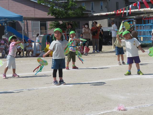 高棚こども園運動会年中組遊戯