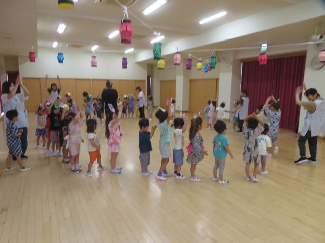 安保幼盆踊り会1