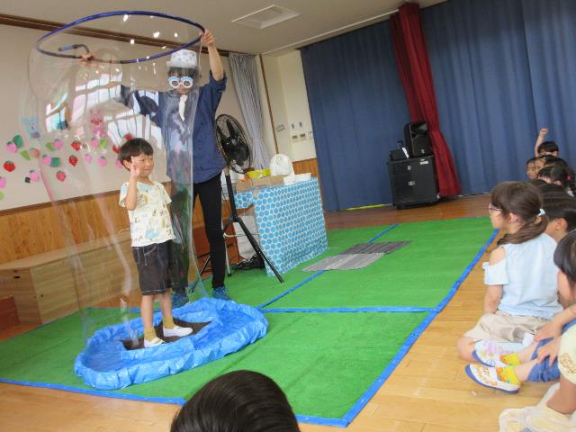 さくら保シャボン中子ども