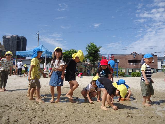 作野園庭どろ