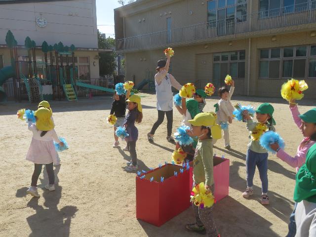 安保秋の戸外遊び3