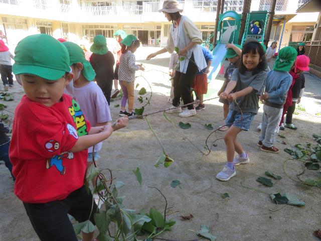 安保秋の戸外遊び8