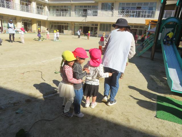 安保秋の戸外遊び9