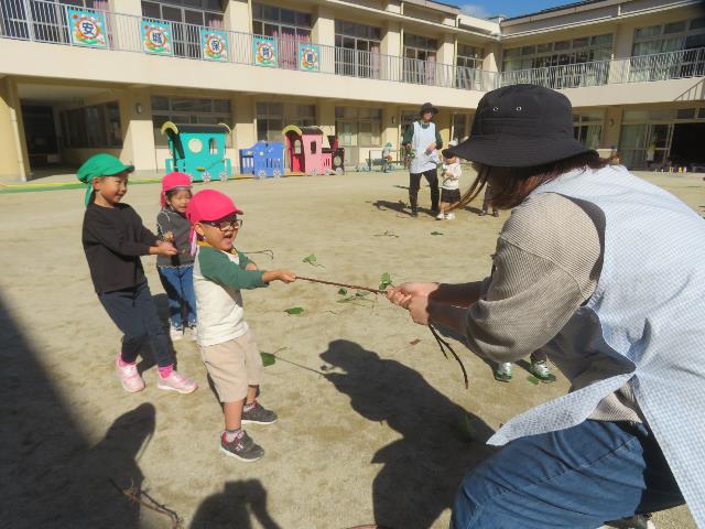 安保秋の戸外遊び10