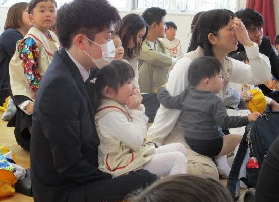 作野入園幼児み