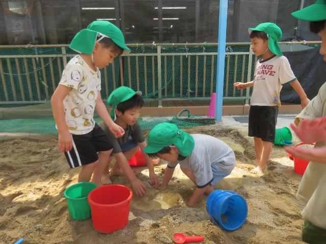 安保幼児水遊び12