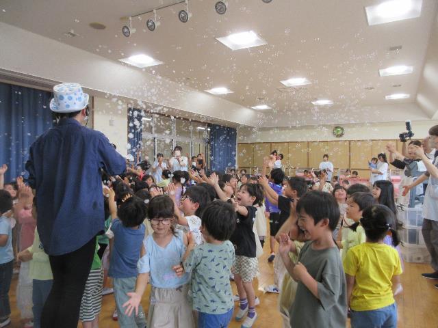 さくら保シャボンシャワー