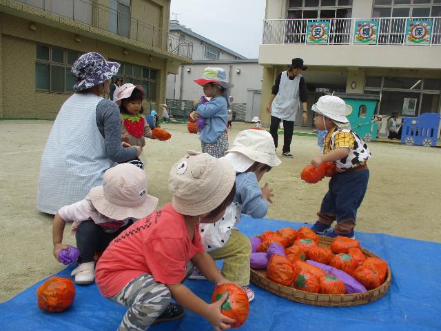 安保低年齢児秋の遠足3