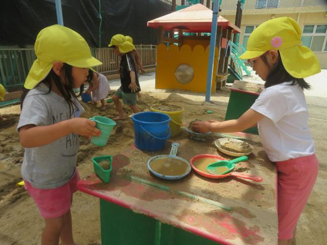 安城保幼児水遊び1