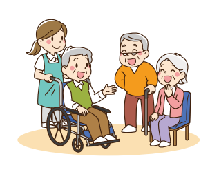 安祥公民館R7後期講座介護イラスト