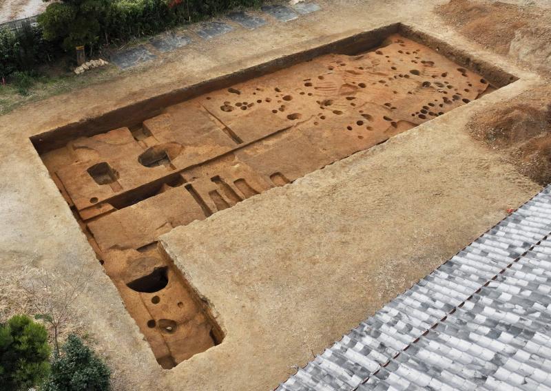 代官-侍屋敷跡(北東から)