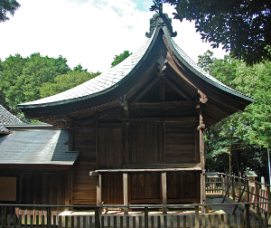 大岡白山神社外観