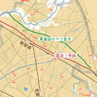 東海道マツ並木位置