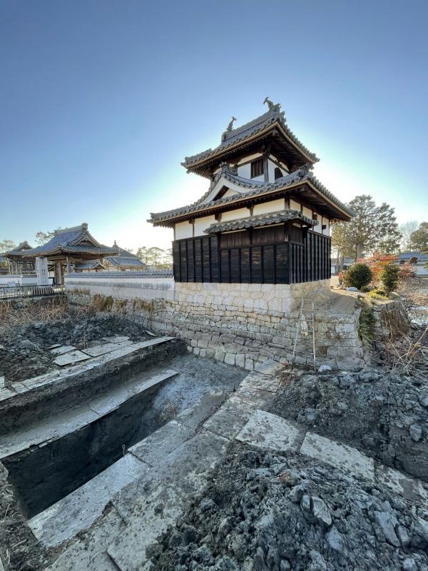 鼓楼前内堀(北から)-2