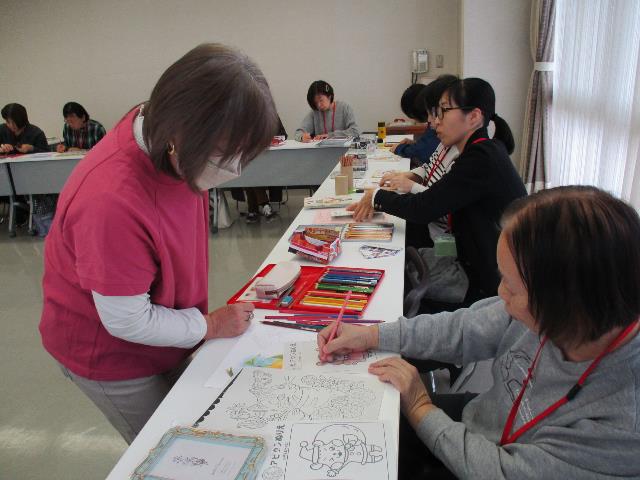 R7後期ぬりえ講座