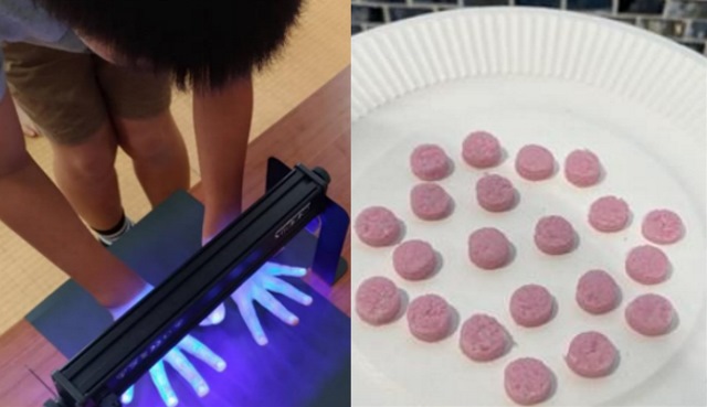 ラムネ菓子作り