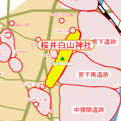 桜井神社地図