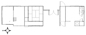 杉浦家平面図