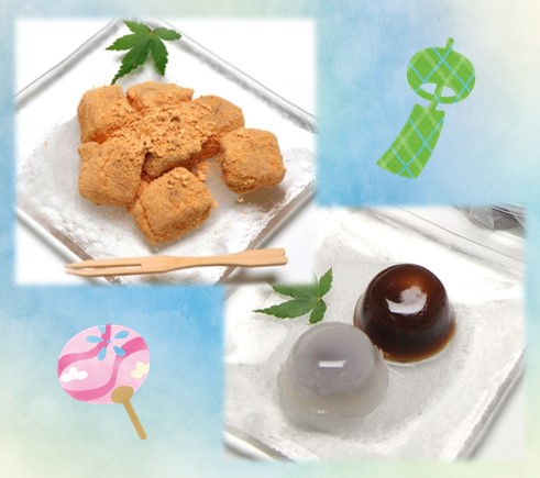 東部夏季和菓子