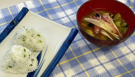 R8.7おにぎり＆なす